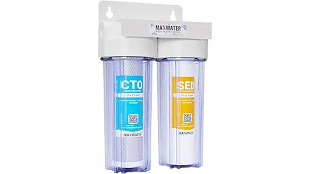 two stage water filtration