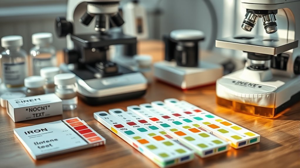 types of iron blood tests