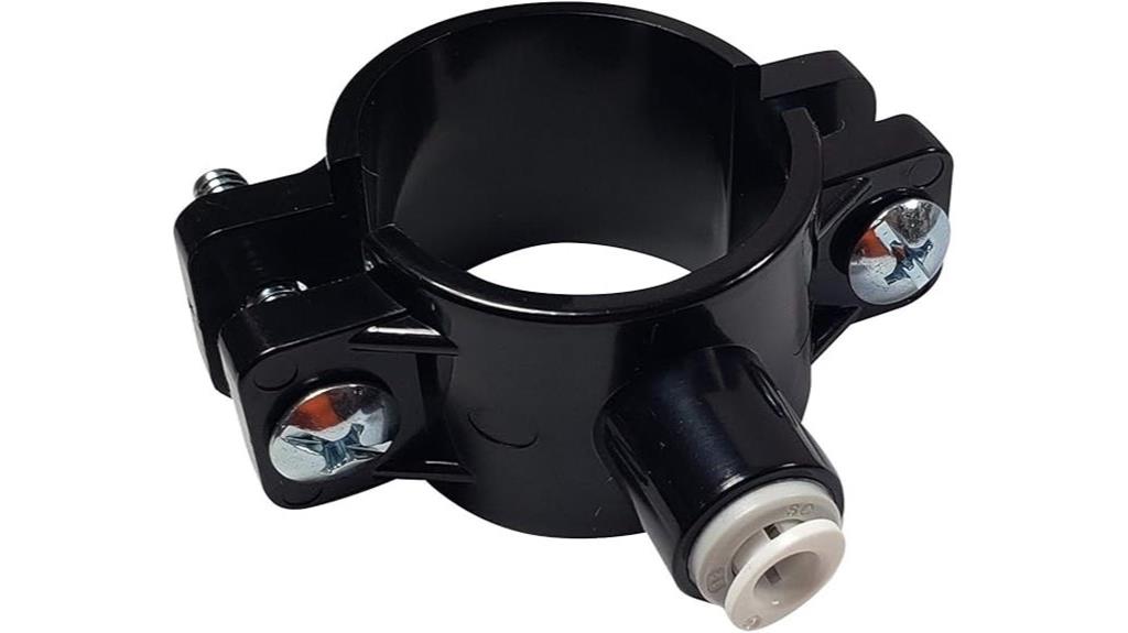 under sink water drain saddle