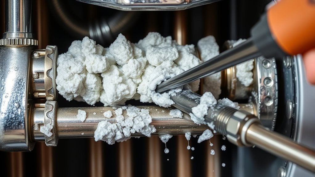 use acidic and mechanical methods