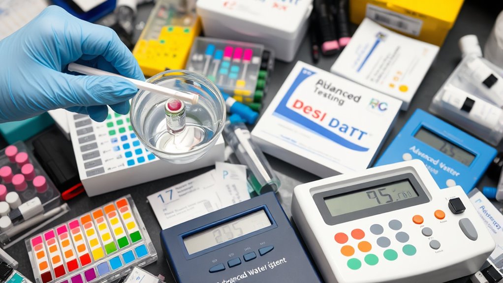 use compatible testing kits