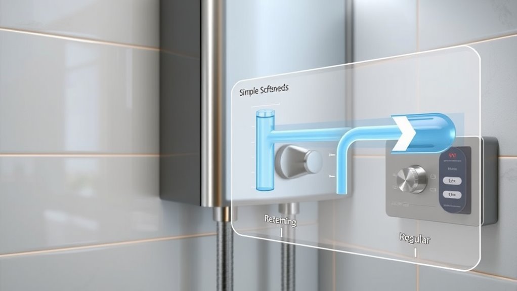 use soft water and filters