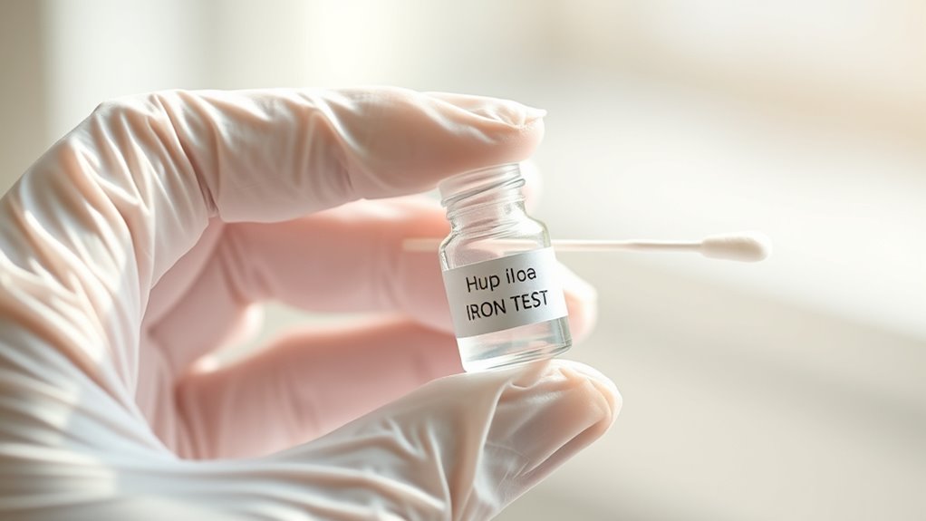 use sterile collection tools