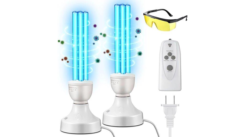 uv disinfection light pack