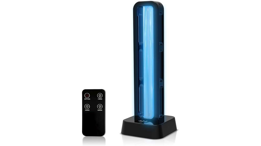 uv sterilizer with remote