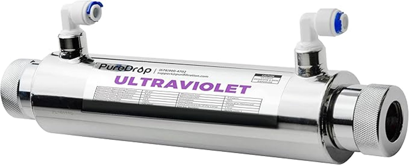uv water disinfection system