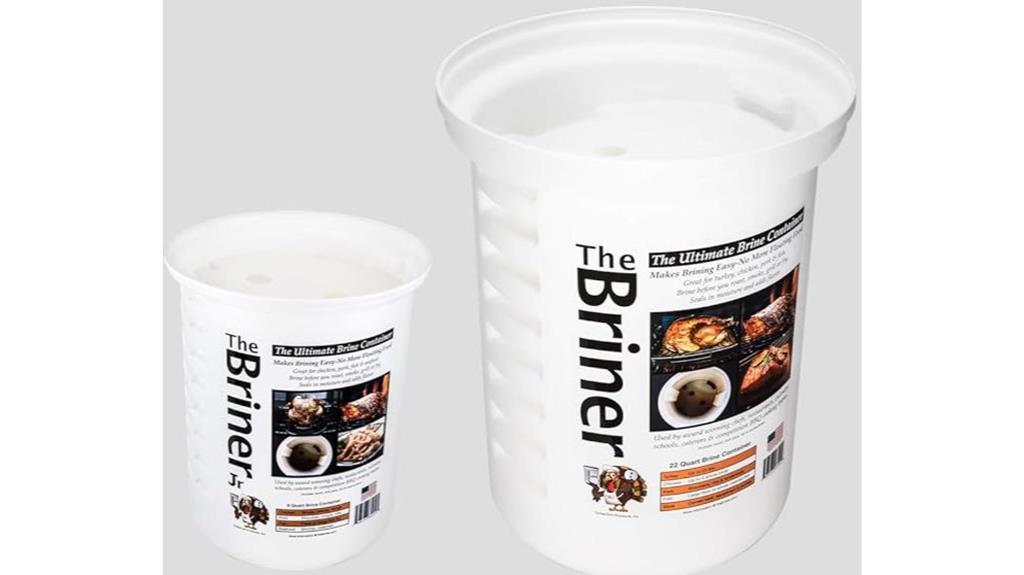 versatile large brine container