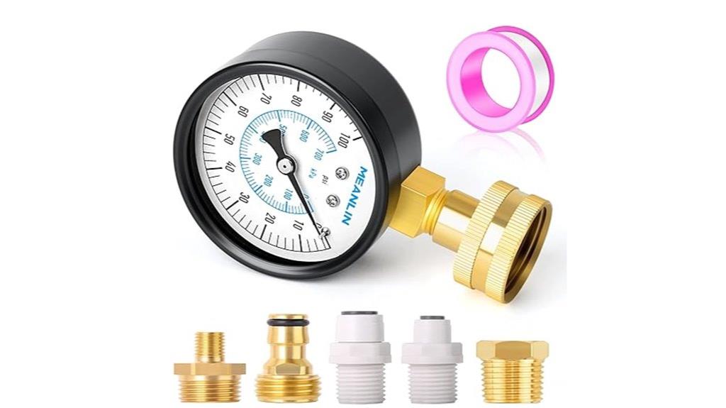water pressure gauge kit