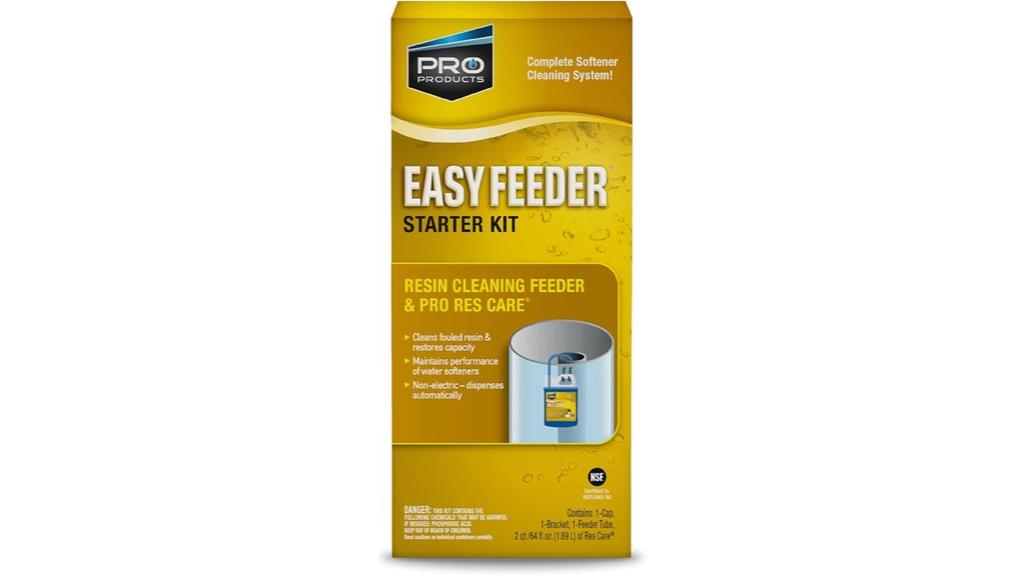 water softener cleaner kit