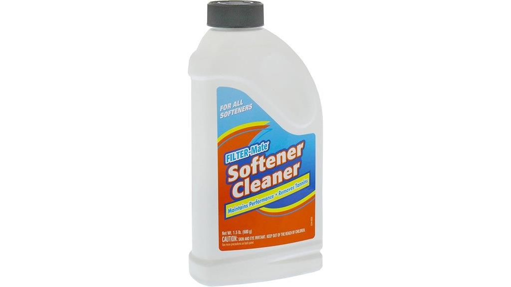water softener cleaning powder
