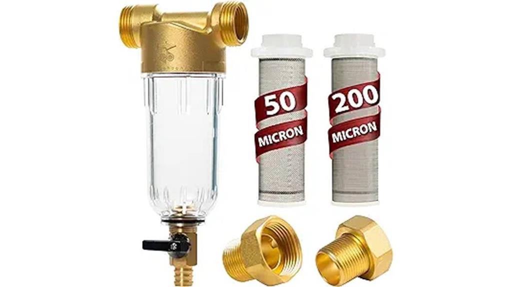well water sediment filter