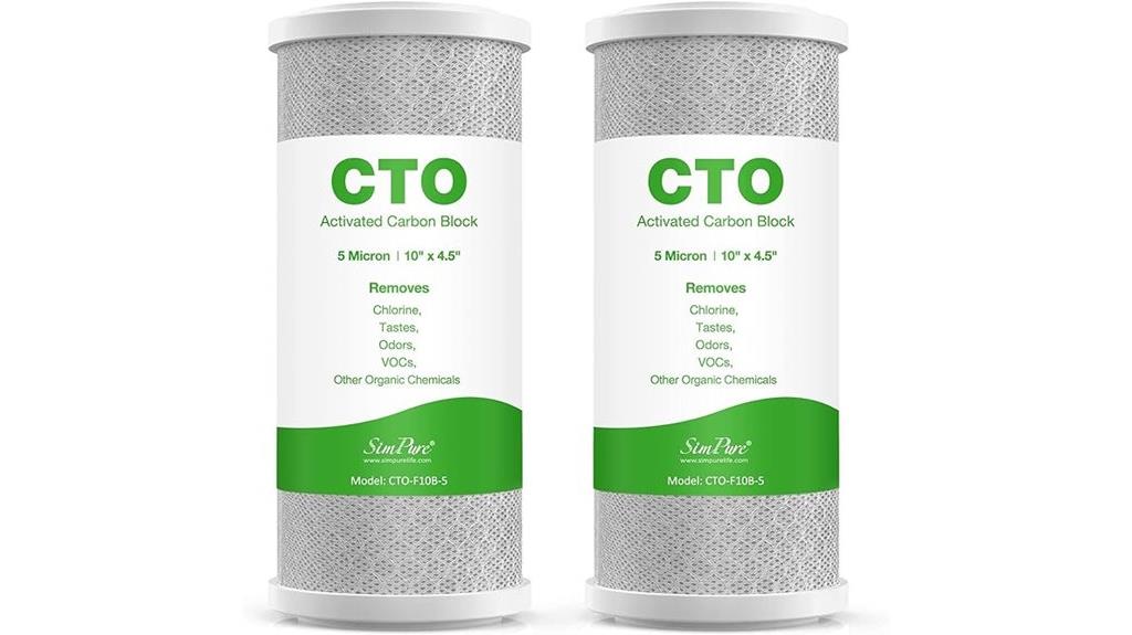 whole house carbon filter pack