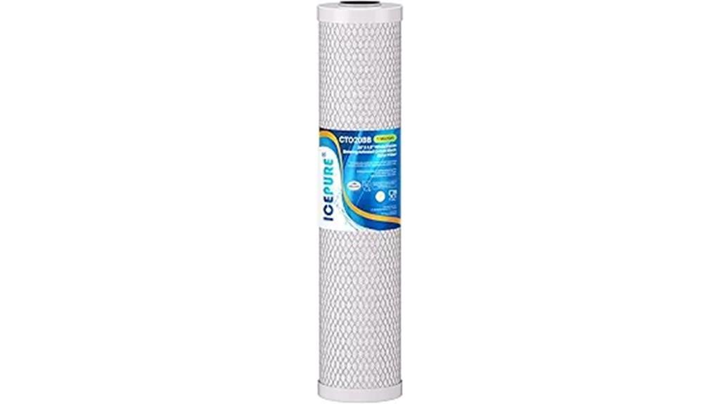 whole house coconut carbon filter