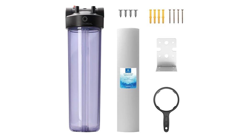 whole house water filter housing