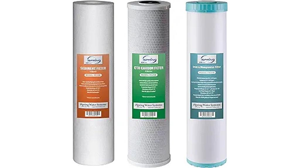 whole house water filter set