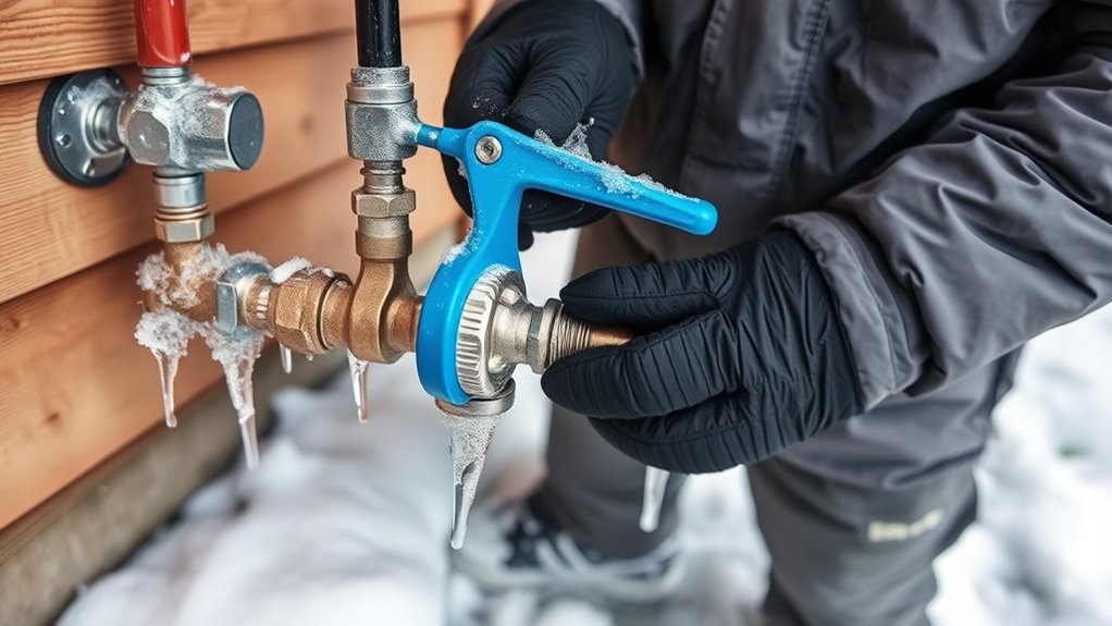 winterize your water system
