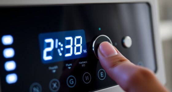 adjusting water softener settings