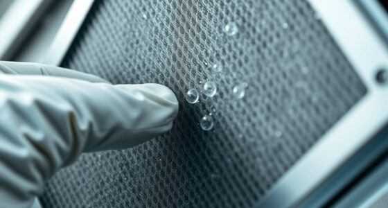 air traps in filters