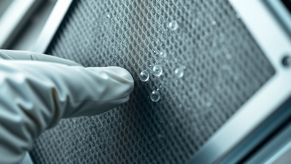 air traps in filters