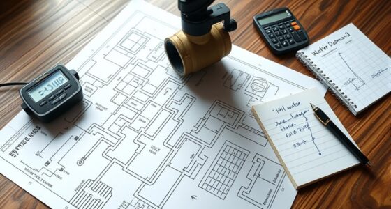 calculate peak water demand