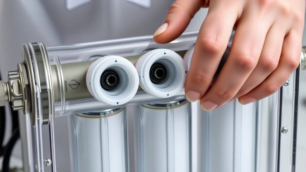 correct flow direction installation