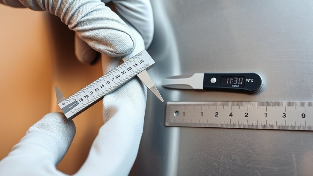 cut measure fit securely