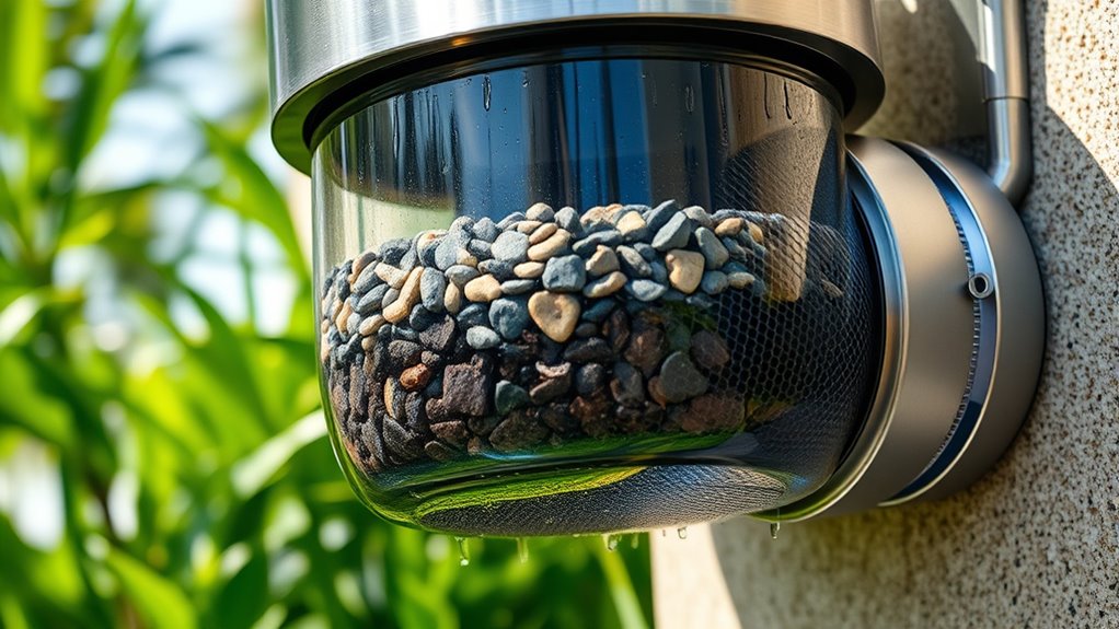 effective urban rainwater filtration