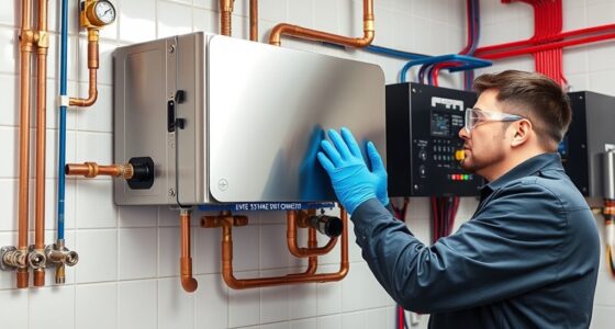 electrical plumbing installation requirements