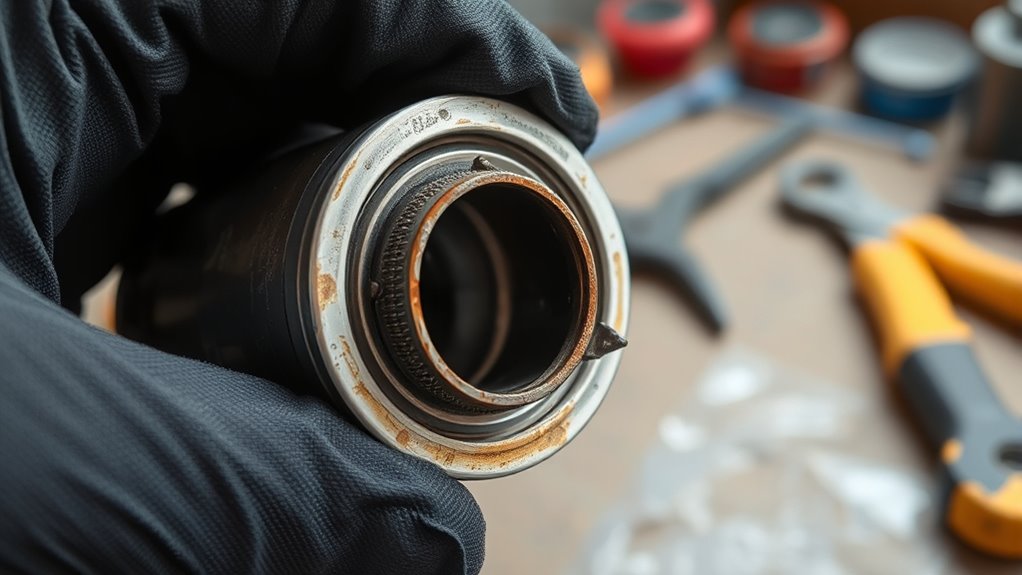 free remove loosen carefully