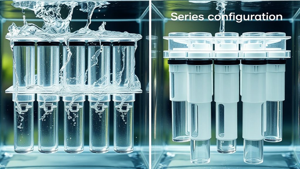 parallel and series filters