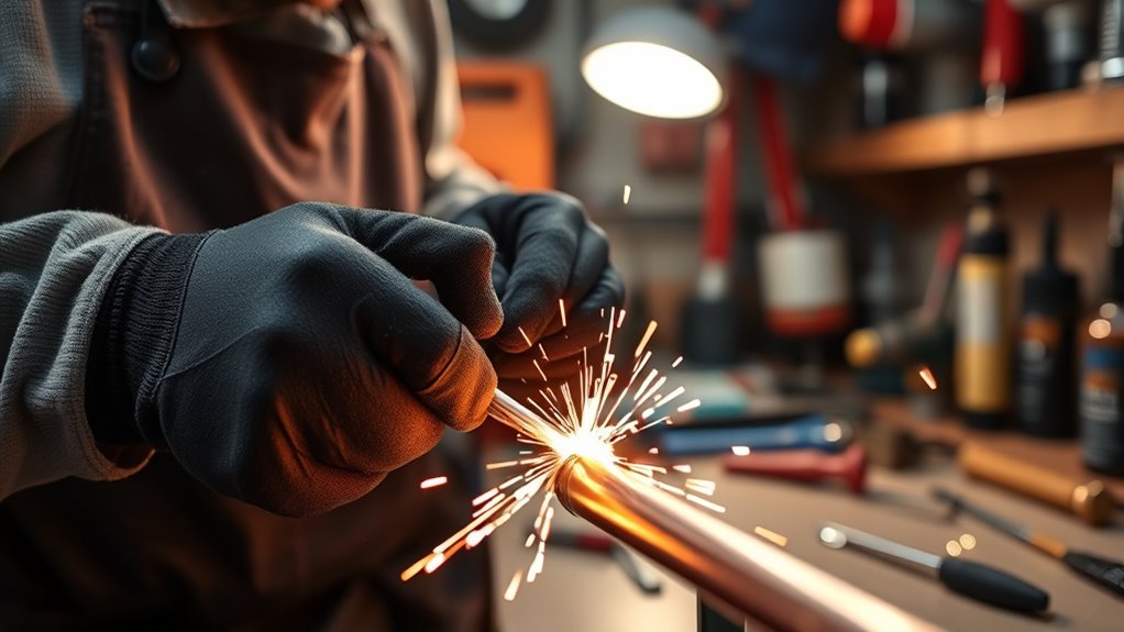 proper pipe material handling