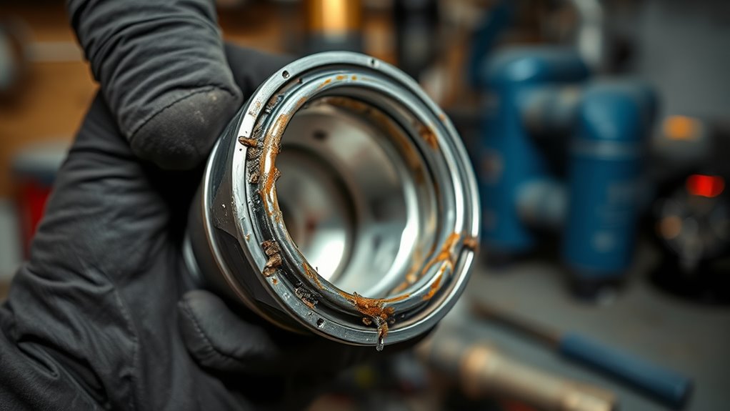 safe filter housing removal