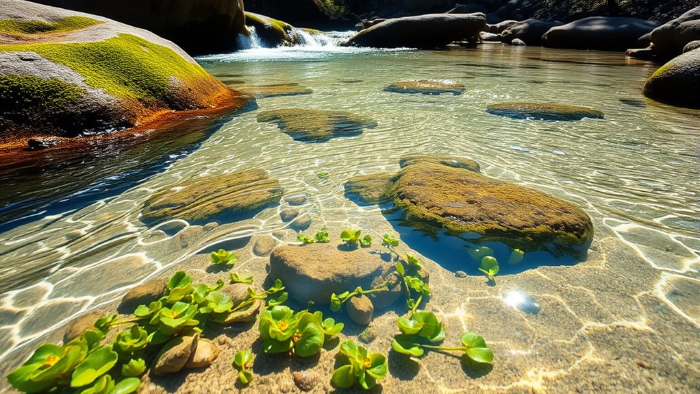 sediment suspension impacts water clarity