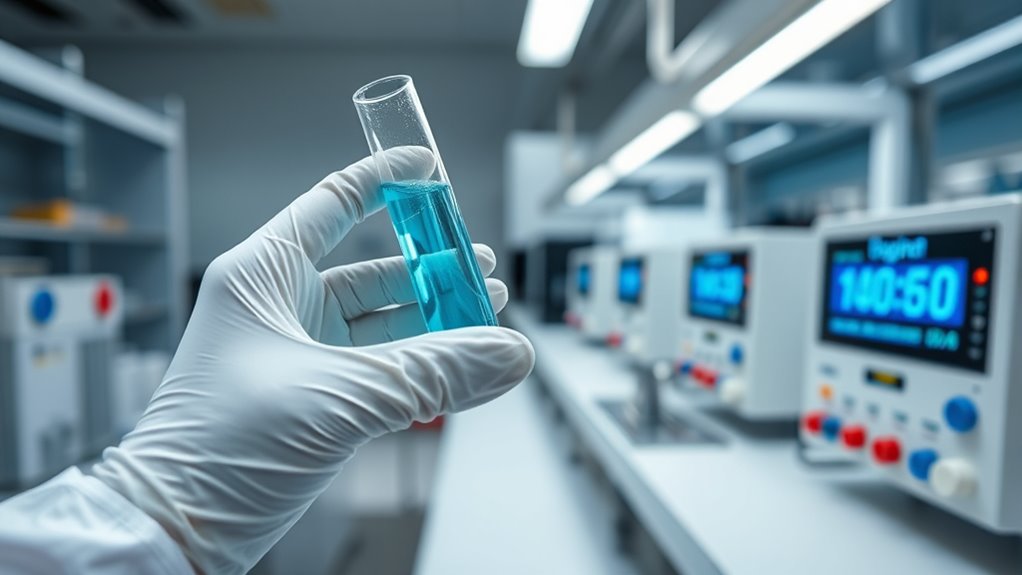 water disinfection residual monitoring