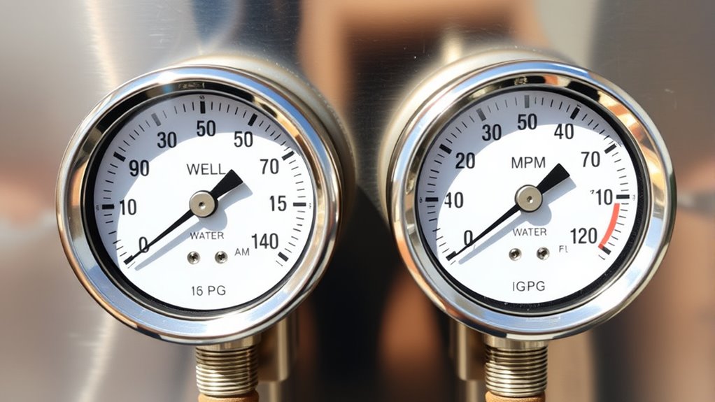 water flow pressure capacity