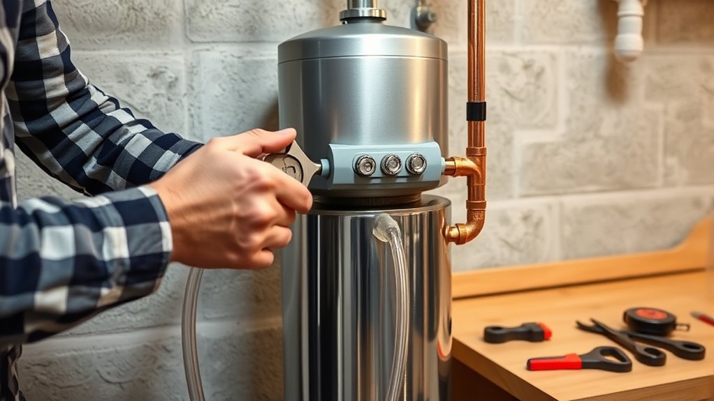 water softener installation steps