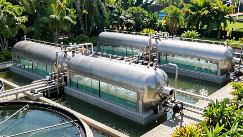 biological and ion exchange treatment