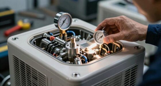 check system pressure levels