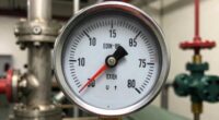 consistent pressure gauge monitoring
