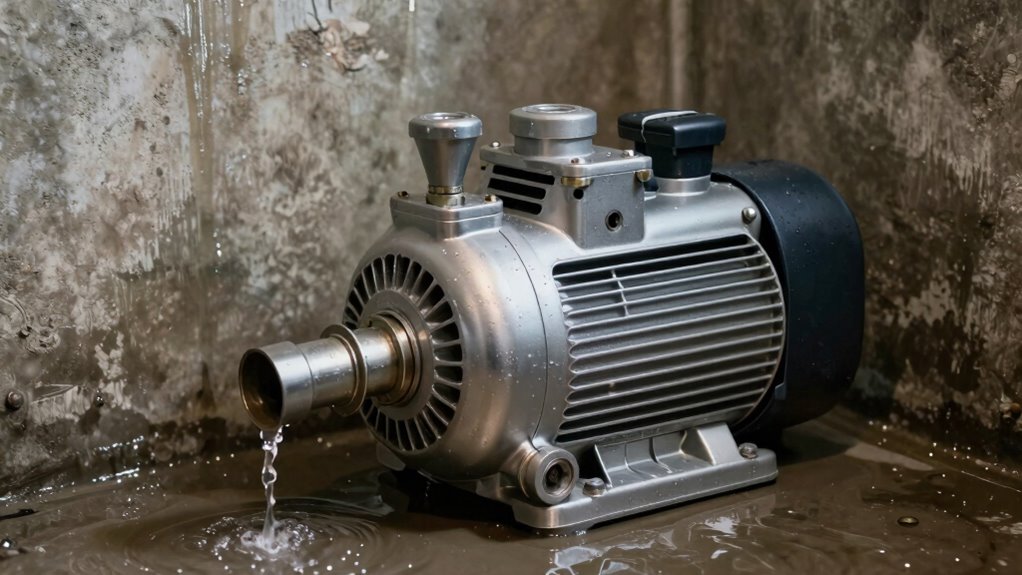 faulty sump pump operation