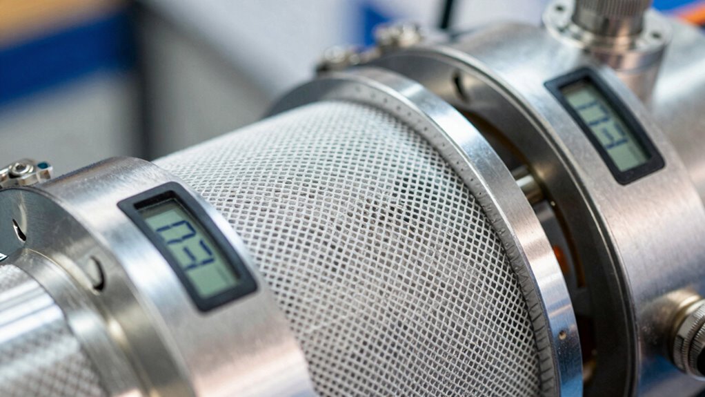 filter mesh flow rate