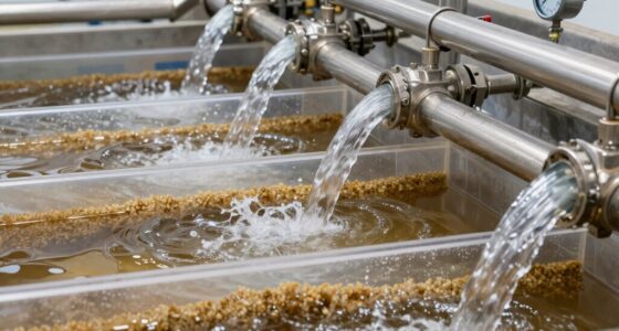 grit removal flow preservation