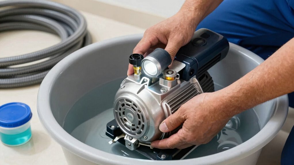 maintain sump pump regularly