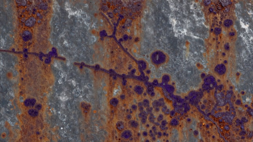 manganese stains are stubborn