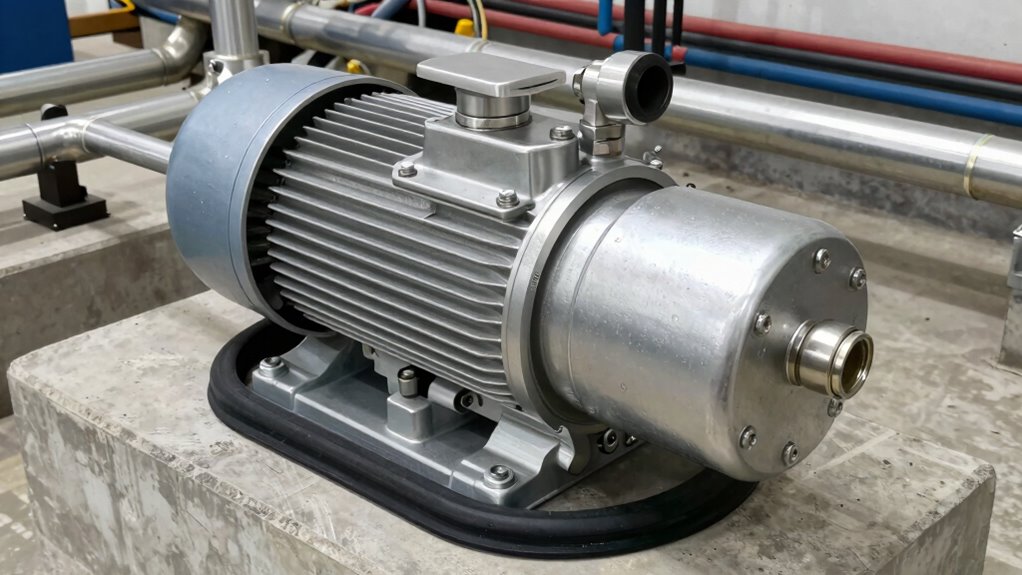 reduce pump vibration noise