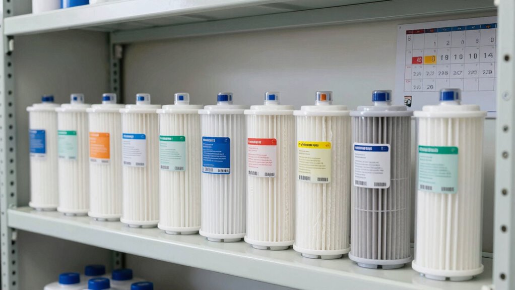 regular filter replacement schedule