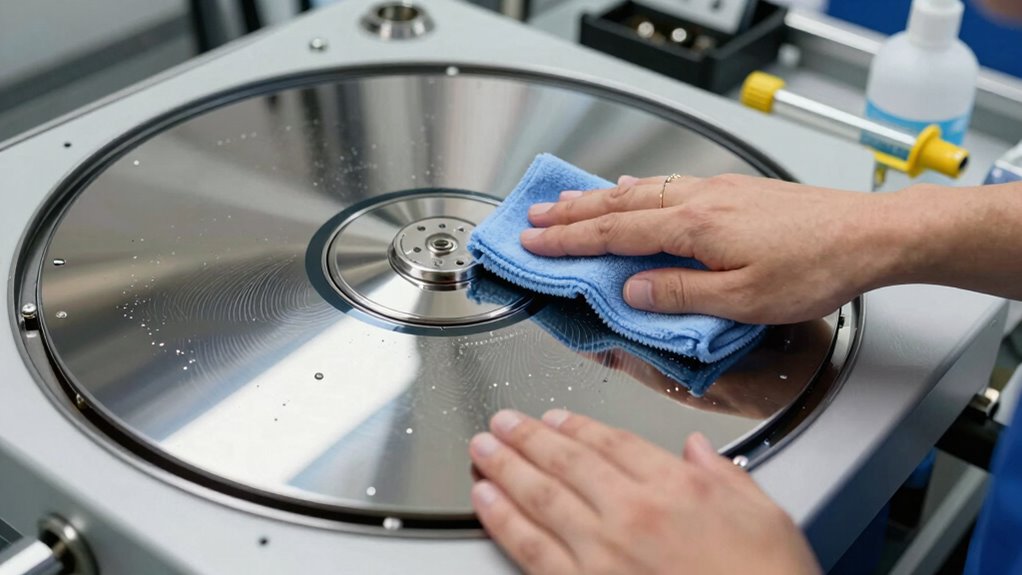 routine spin down filter maintenance