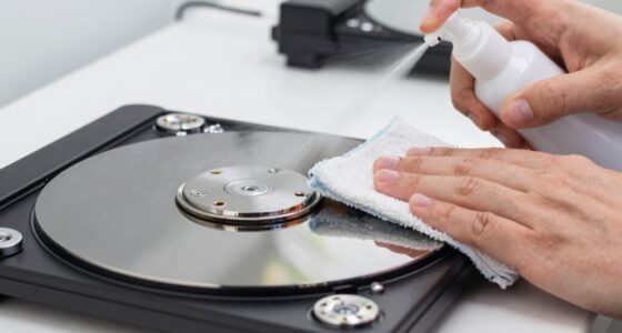 screen cleaning routine