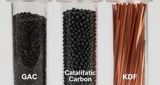 selecting water filtration media