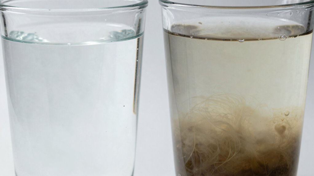 water clarity measurement differences